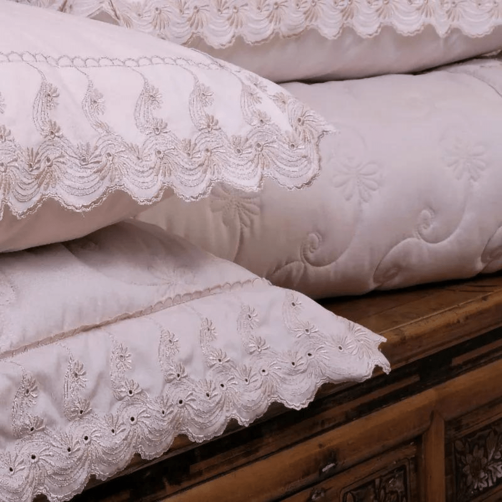 Jogo De Colcha Analiza Rosa Marken Fassi - Imagem 2